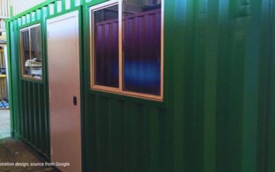 Office dari Container; Pilihan yang Ramah Lingkungan   