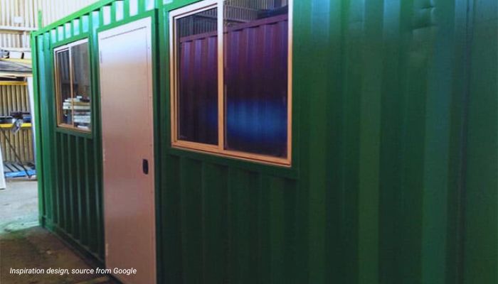 office dari container
